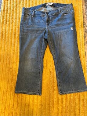 Old Navy Dark Blue Flare Jeans